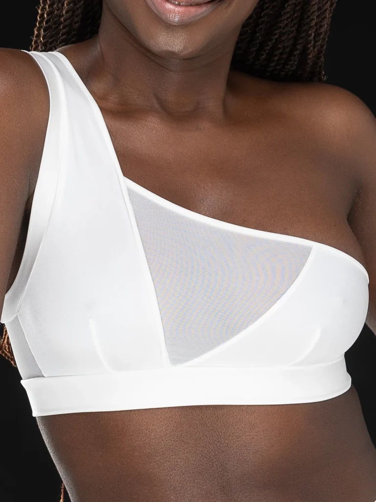 Asummetria Bra White 2C1S 001