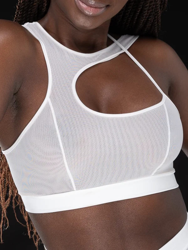 Asummetria Bra White 2CDS 001