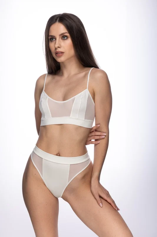 Asummetria Bra White 2CM 01