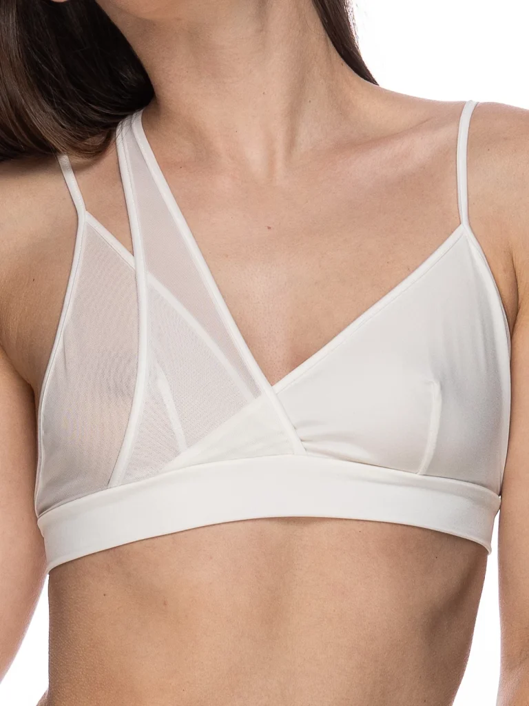 Asummetria Bra White 2CT 001