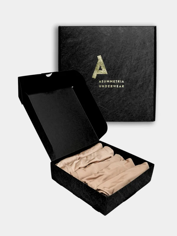 Asummetria underwear box Beige5 1
