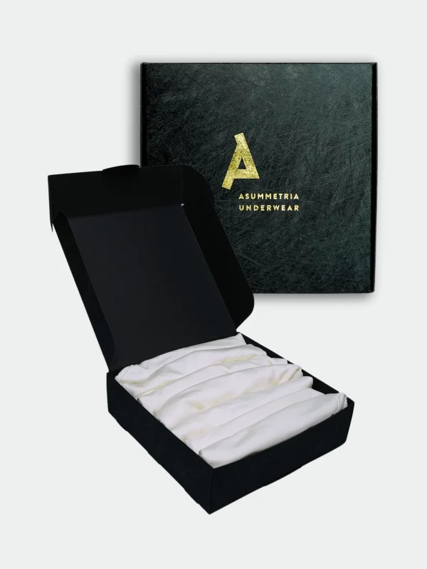 Asummetria underwear box White7